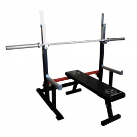 FLAT BENCH OLYMPIC RACK